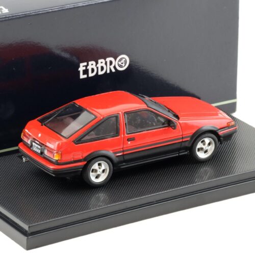 1:43 Ebbro Toyota Sprinter Trueno 3-door (AE86) red 1983