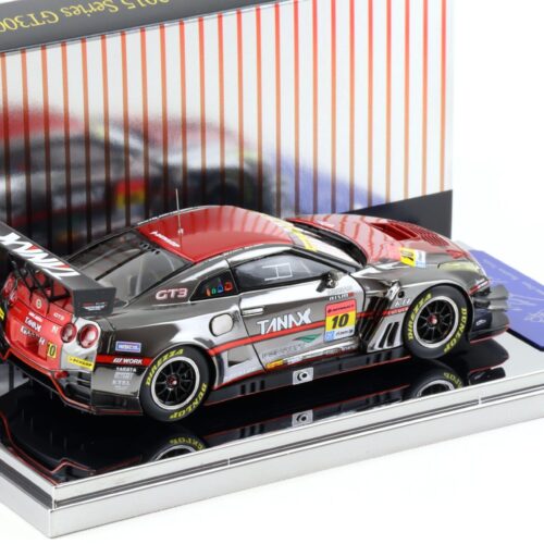 1:43 Ebbro Nissan GT-R R35 Super GT300 Champion Car 2015 Gainer Tanax #10