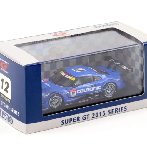 1:43 Ebbro Nissan GT-R Super GT500 Rd.4 Fuji 2015 Calsonic Impuls #12 Yasuda