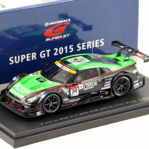 1:43 Ebbro Nissan GT-R Super GT500 Rd.4 Fuji Winner 2015 DÂ´station ADVAN #24