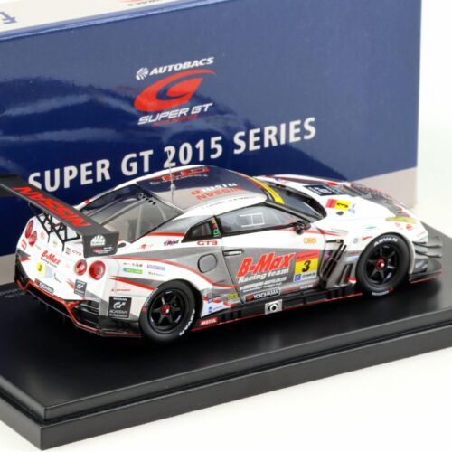 1:43 Ebbro Nissan GT-R R35 Super GT300 Rd.3 Thailand Winner 2015 B-MAX NDDP #3
