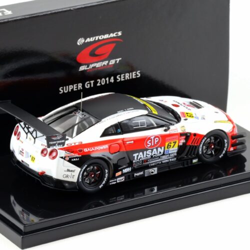 1:43 Ebbro Nissan GT-R R35 Super GT300 STP TAISAN GAIA POWER 2014 #67
