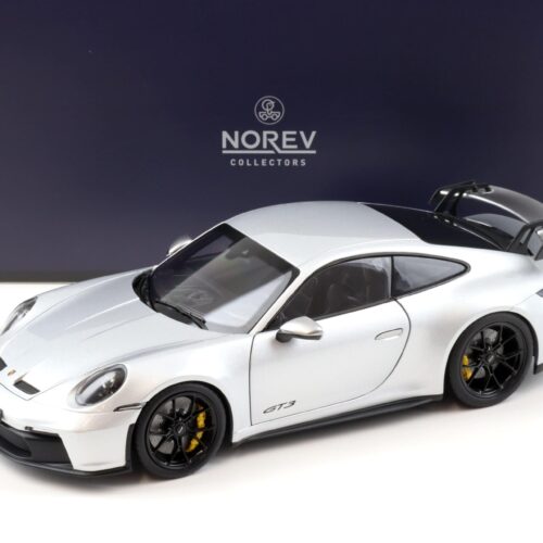 1:18 Norev Porsche 911 (992) GT3 Coupe silver metallic 2021 - Limited 300 pcs.