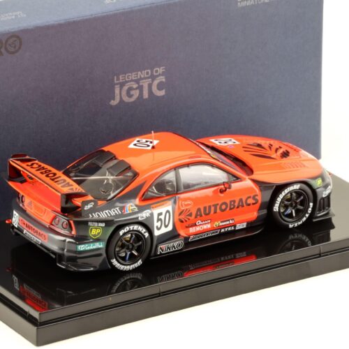 1:43 Ebbro Nissan Skyline R33 ARTA Skyline #50 JGTC 1998 HDF orange/black