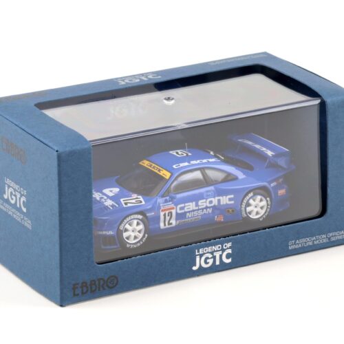 1:43 Ebbro Nissan Skyline R33 Calsonic Skyline #12 JGTC 1998 HDF blue