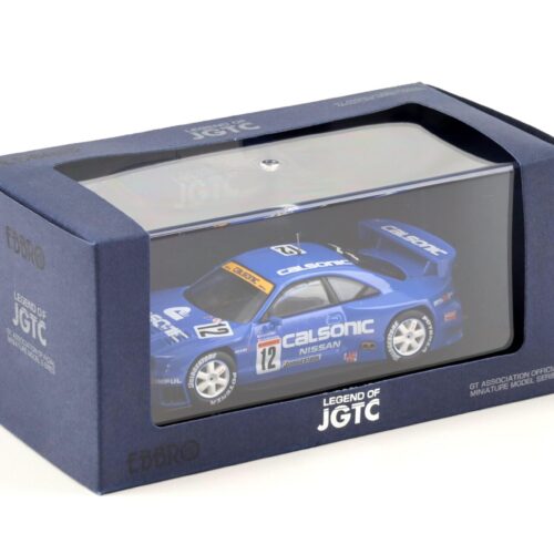 1:43 Ebbro Nissan Skyline R33 Calsonic Skyline #12 JGTC 1998 blue
