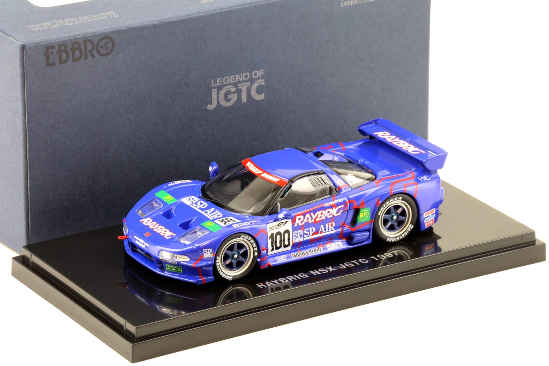 ID 93794 orig.jpg 1:43 Ebbro Honda NSX RAYBRIG NSX #100 JGTC 1997 blue Kunimitsu/ Akira