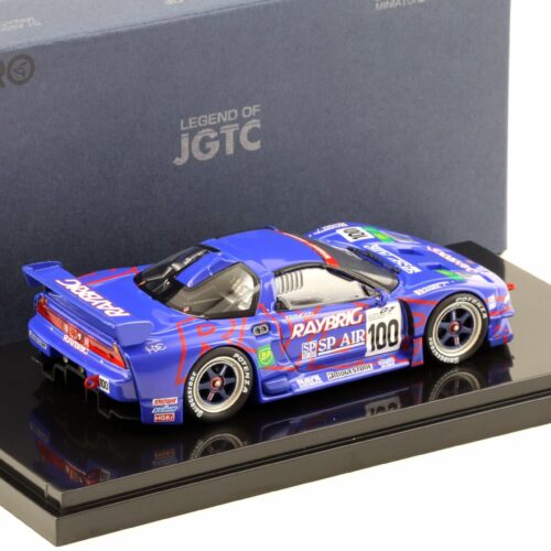 1:43 Ebbro Honda NSX RAYBRIG NSX #100 JGTC 1997 blue Kunimitsu/ Akira