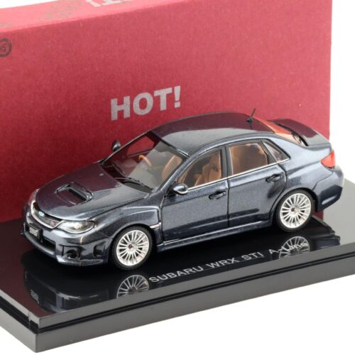 1:43 Ebbro Subaru WRX STI A-Line 4-doors grey metallic