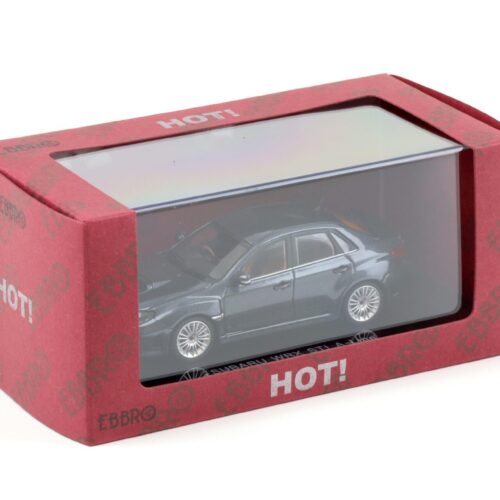 1:43 Ebbro Subaru WRX STI A-Line 4-doors grey metallic