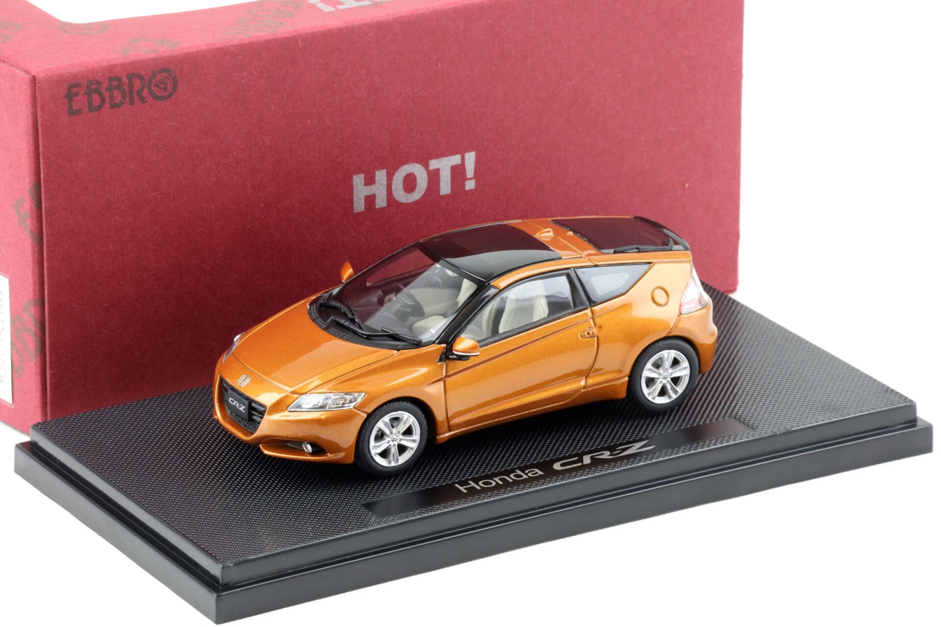 1:43 Ebbro Honda CR-Z 2010 orange metallic