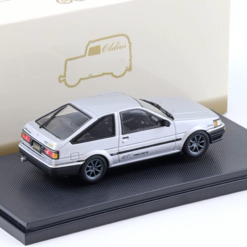 1:43 Ebbro Toyota Corolla Levin 1600 GTV with alloy wheel silver