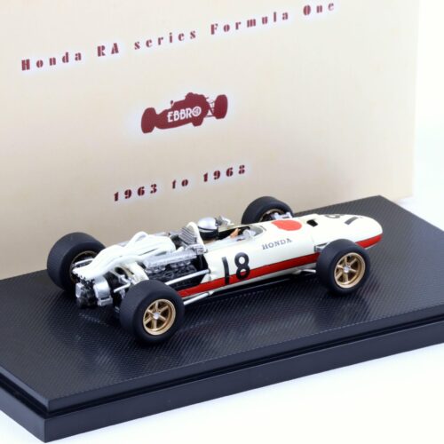 1:43 Ebbro Honda F-1 RA273 Italy GP 1966 R.Ginther #18