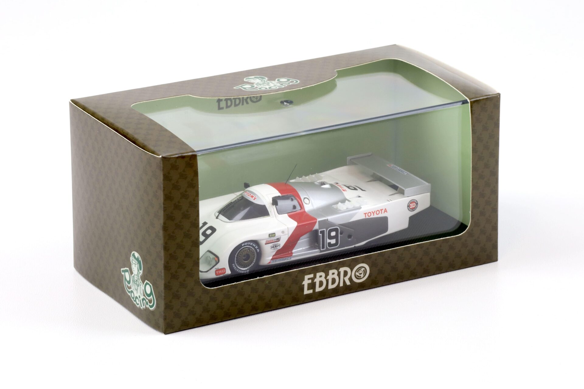 1:43 Ebbro Toyota TOMÂ´S 83C Fuji 1000km 1983 Matsumoto/ Hoshino #19