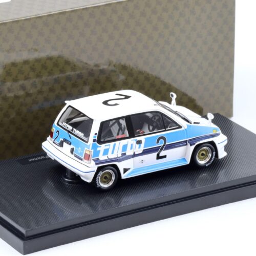 1:43 Ebbro Honda City Turbo R 1982 Suzuka J.Palmer #2 white/ blue