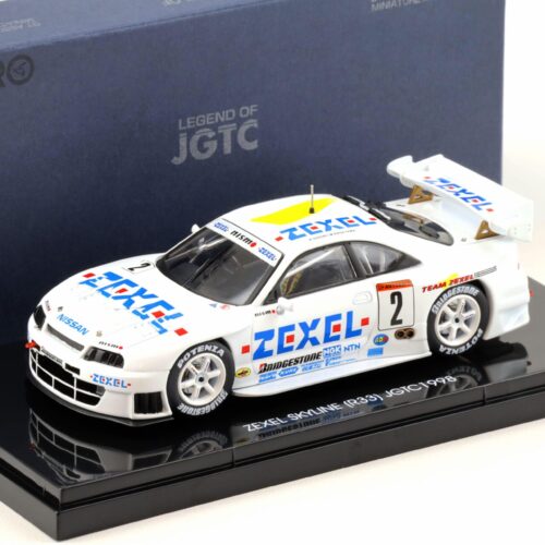 1:43 Ebbro Nissan Skyline R33 ZEXEL Skyline #2 JGTC 1998 white