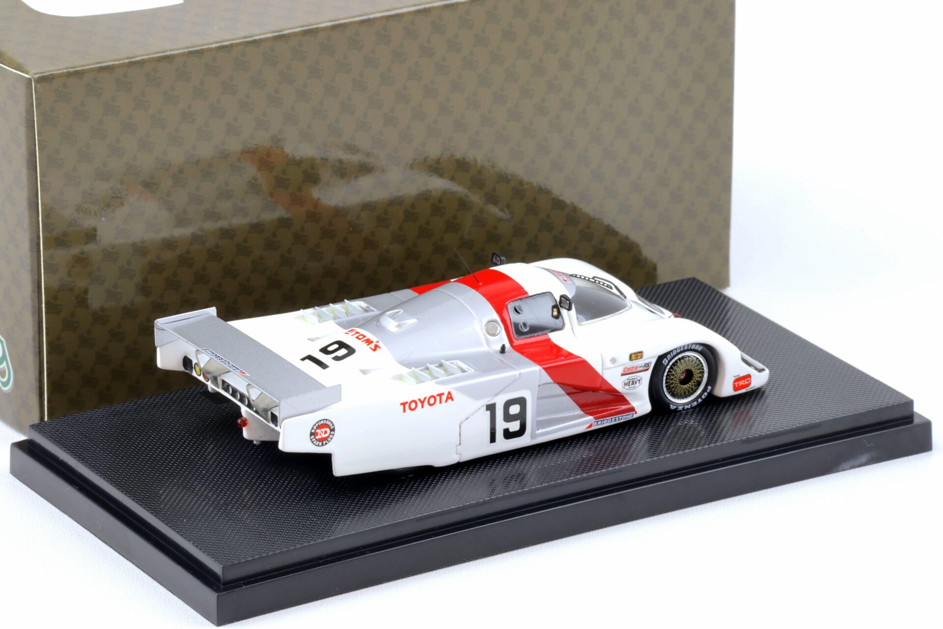 1:43 Ebbro Toyota TOMÂ´S 83C Fuji 1000km 1983 Matsumoto/ Hoshino #19