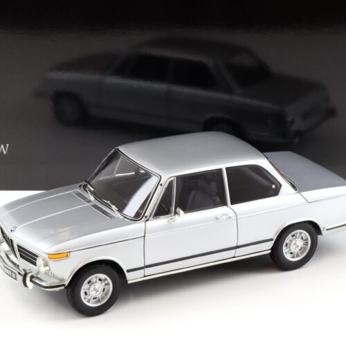 1:18 Kyosho BMW 2002 Tii 1972 silver 08543S