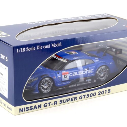 1:18 Ebbro Nissan GT-R Super GT500 2015 Rd.1 Okayama CALSONIC IMPUL #12