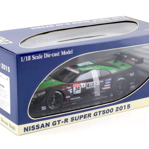 1:18 Ebbro Nissan GT-R Super GT500 2015 Rd.1 Okayama DÂ´station ADVAN #24