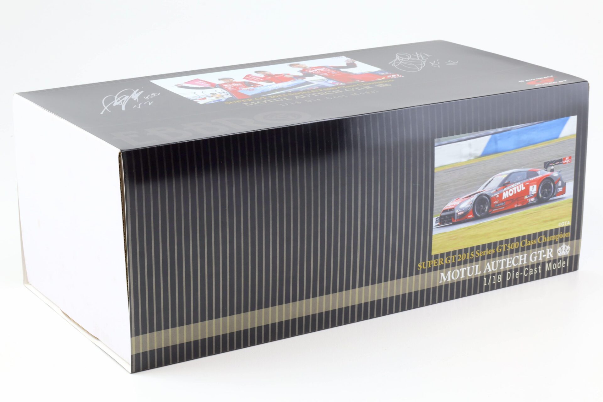 1:18 Ebbro Nissan GT-R Super GT500 2015 Champion Car MOTUL AUTECH #1