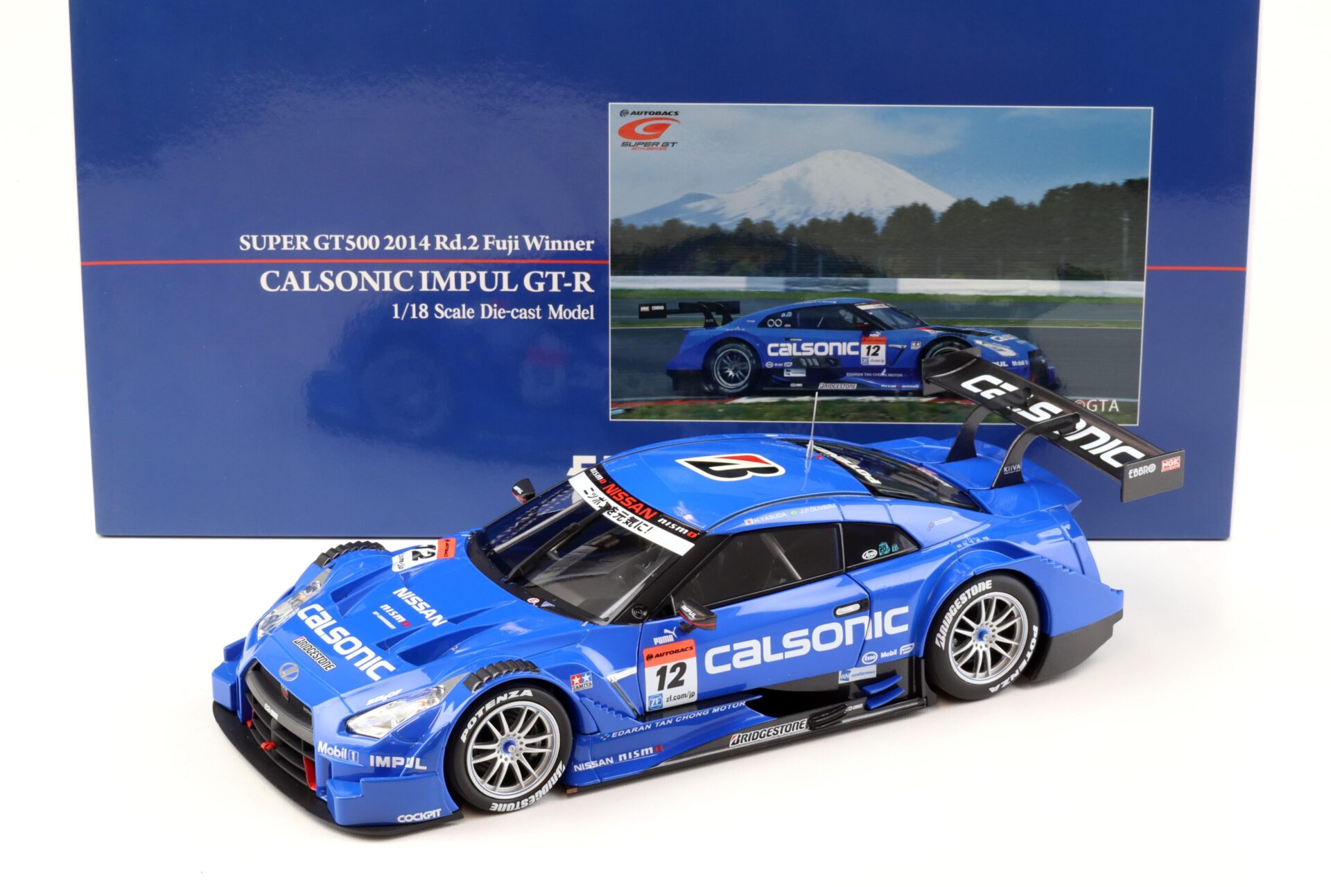 ID 93994 orig.jpg 1:18 Ebbro Nissan GT-R Super GT500 2014 Rd.2 Fuji Winner CALSONIC IMPUL #12
