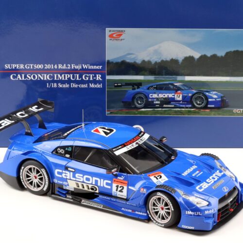 1:18 Ebbro Nissan GT-R Super GT500 2014 Rd.2 Fuji Winner CALSONIC IMPUL #12