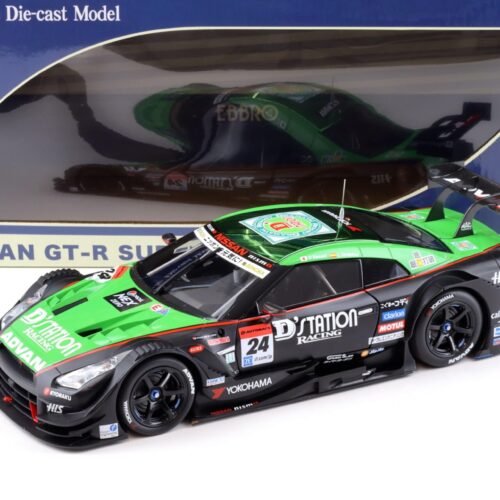1:18 Ebbro Nissan GT-R Super GT500 2015 Rd.1 Okayama DÂ´station ADVAN #24