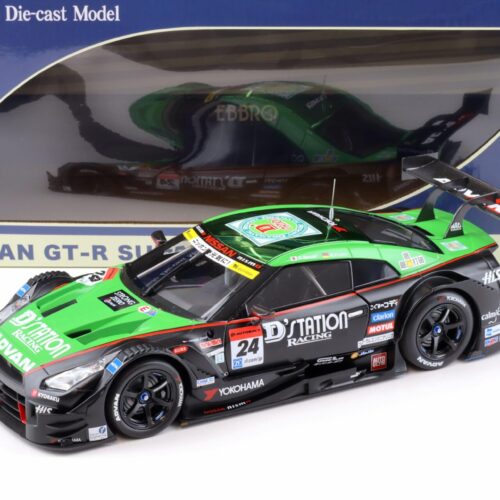 1:18 Ebbro Nissan GT-R Super GT500 2015 Rd.4 Fuji Winner DÂ´station ADVAN #24