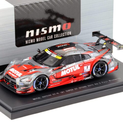 1:43 Ebbro Nissan GT-R Super GT500 Rd.2 Fuji Winner 2015 MOTUL AUTECH NISMO