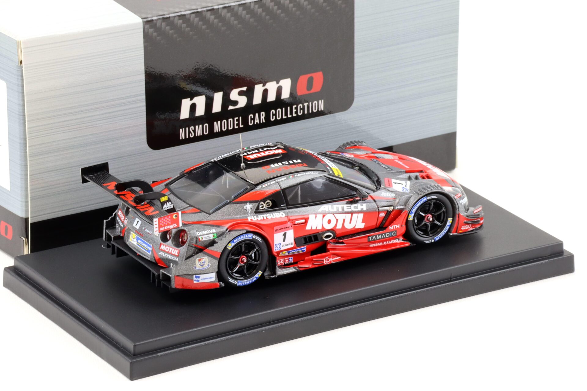 1:43 Ebbro Nissan GT-R Super GT500 Rd.2 Fuji Winner 2015 MOTUL AUTECH NISMO