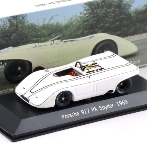 1:43 Spark Porsche 917 PA Spyder 1969 Test MDM Oktober white MAP Porsche Museum
