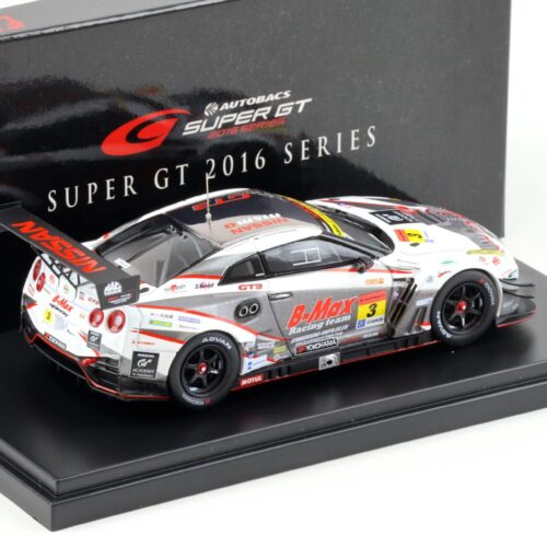 1:43 Ebbro Nissan GT-R Super GT300 B-MAX NDDP #3 Hoshino/ Mardenborough 2016