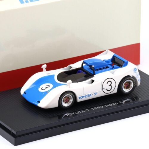 1:43 Ebbro Toyota 7 Japan GP 1969 #3 white/ blue Minoru Kawai