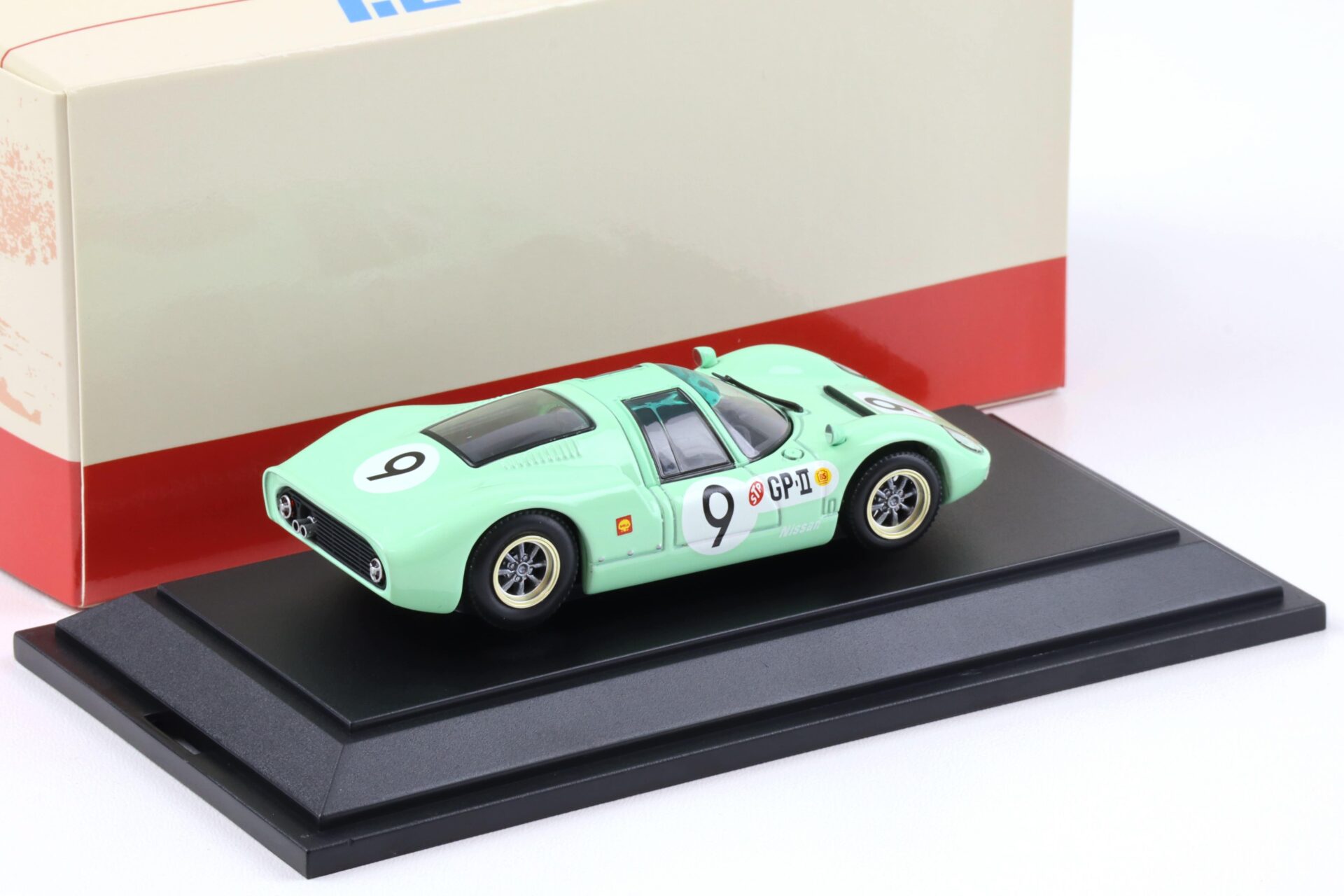 1:43 Ebbro Nissan R380 II Japan GP 1967 #9 green