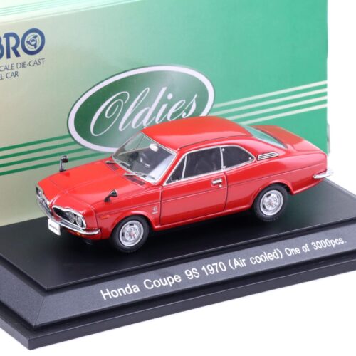 1:43 Ebbro Honda Coupe 9S 1970 Air Cooled red