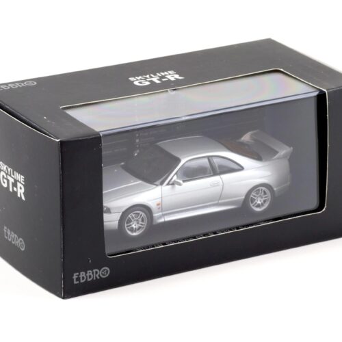 1:43 Ebbro Nissan Skyline GT-R (R33) Vspec 1995 silver