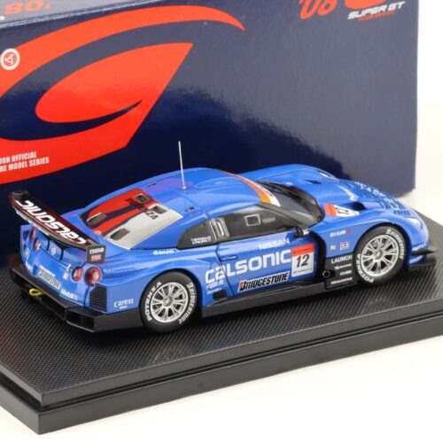 1:43 Ebbro Nissan GT-R Super GT500 CALSONIC IMPUL 2008 #12 Matsuda/ Phillipe