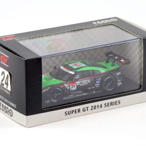1:43 Ebbro Nissan GT-R Super GT500 D'Station ADVAN GT-R 2008 #24 Krumm/ Sasaki - Image 3