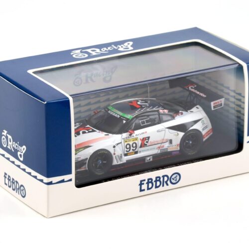 1:43 Ebbro Nissan GT-R R35 Super Taikyu 2018 #99 YÂ´s distraction GTNET GT-R