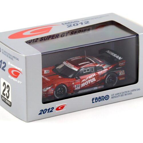 1:43 Ebbro Nissan GT-R Super GT500 MOTUL AUTECH GT-R 2012 #23 Motoyama/ Krumm - Image 3