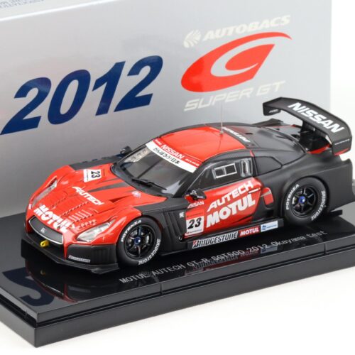 1:43 Ebbro Nissan GT-R Super GT500 MOTUL AUTECH GT-R #23 Okayama Test 2012
