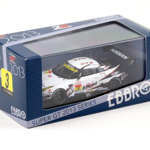 1:43 Ebbro Nissan GT-R R35 Super GT300 S Road NDDP GT-R 2013 #3 Hoshino/ Sasaki