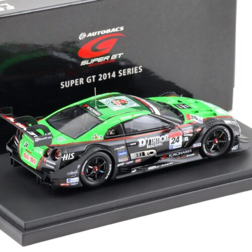 1:43 Ebbro Nissan GT-R Super GT500 D'Station ADVAN GT-R 2008 #24 Krumm/ Sasaki - Image 2