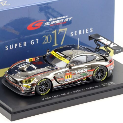 1:43 Ebbro Mercedes AMG GT3 Super GT300 GAINER TANAX AMG 2017 #11 Hiranaka