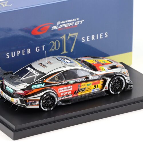 1:43 Ebbro Lexus RC F Super GT300 JMS P.MU LMcorsa RC F GT3 2017 #51 Nakayama