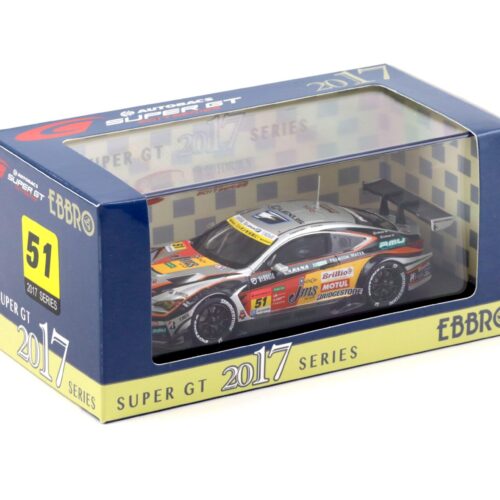 1:43 Ebbro Lexus RC F Super GT300 JMS P.MU LMcorsa RC F GT3 2017 #51 Nakayama