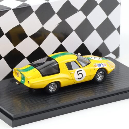 1:43 Ebbro Daihatsu P3 Japan GP 1966 #5 Takao Yoshida yellow/ green - Image 2