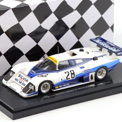 1:43 Ebbro Nissan Silvia Turbo C NICHI-RA 1985 WEC Japan #28 Hoshino