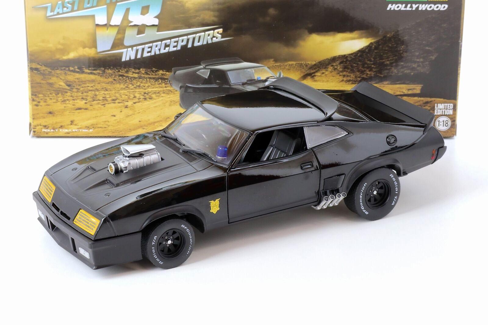 1:18 Greenlight 1973 Ford Falcon XB Last of the V8 Intercopters black